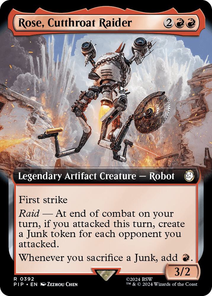 Rose, Cutthroat Raider (Extended Art) [Universes Beyond: Fallout] 392