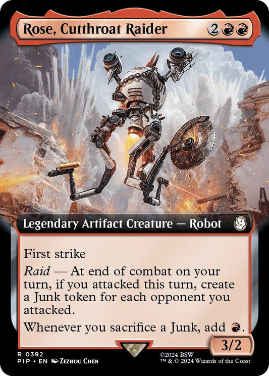 Rose, Cutthroat Raider (Extended Art) [Universes Beyond: Fallout] 392