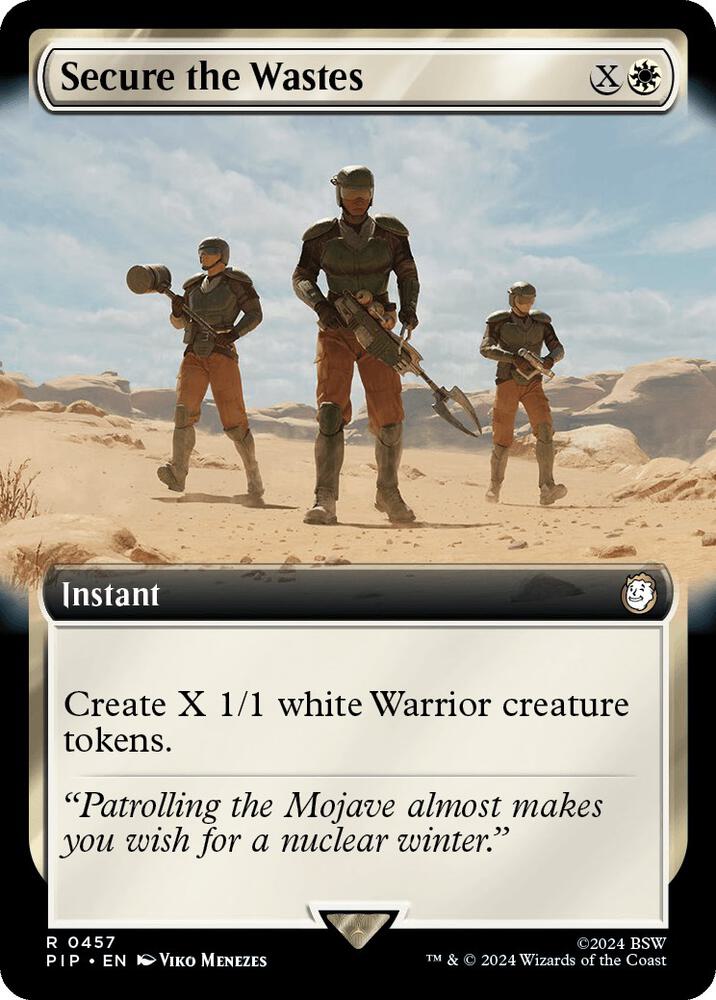 Secure the Wastes (Extended Art) [Universes Beyond: Fallout] 457