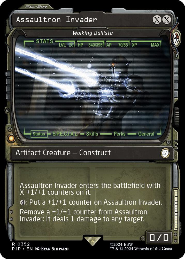 Assaultron Invader - Walking Ballista (Showcase) [Universes Beyond: Fallout] 352
