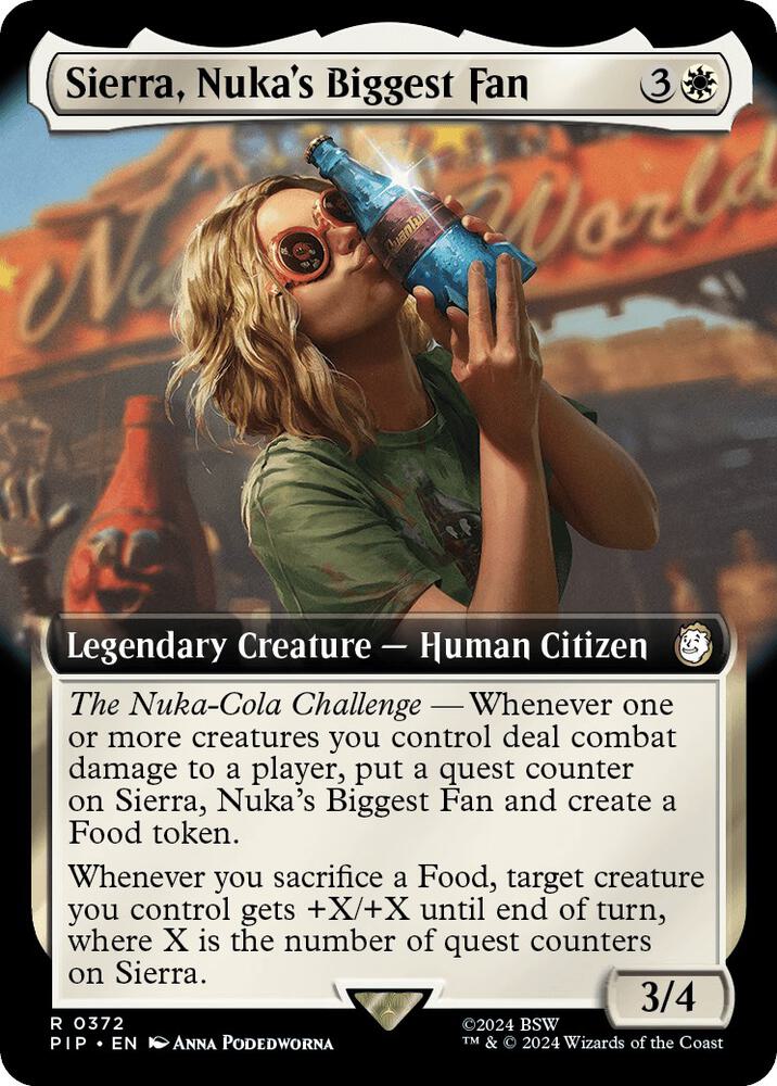 Sierra, Nuka's Biggest Fan (Extended Art) [Universes Beyond: Fallout] 372