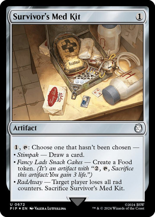 Survivor's Med Kit (Surge Foil) [Universes Beyond: Fallout] 672