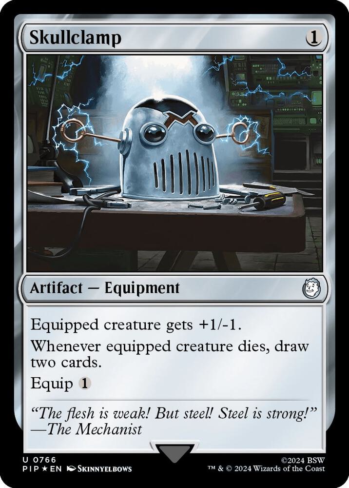 Skullclamp (Surge Foil) [Universes Beyond: Fallout] 766