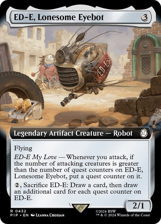 ED-E, Lonesome Eyebot (Extended Art) [Universes Beyond: Fallout] 432