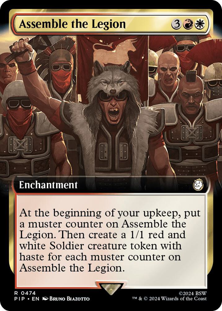 Assemble the Legion (Extended Art) [Universes Beyond: Fallout] 474
