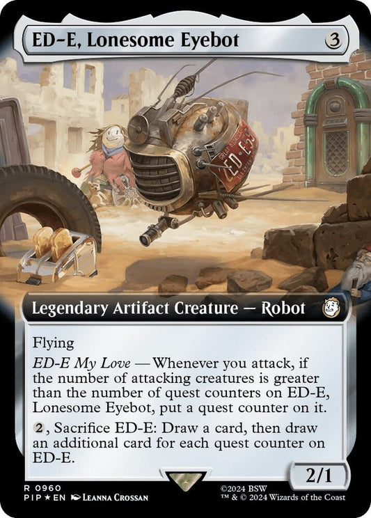 ED-E, Lonesome Eyebot (Extended Art) (Surge Foil) [Universes Beyond: Fallout] 960