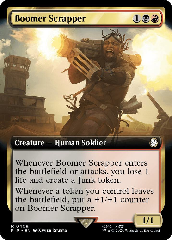 Boomer Scrapper (Extended Art) [Universes Beyond: Fallout] 408
