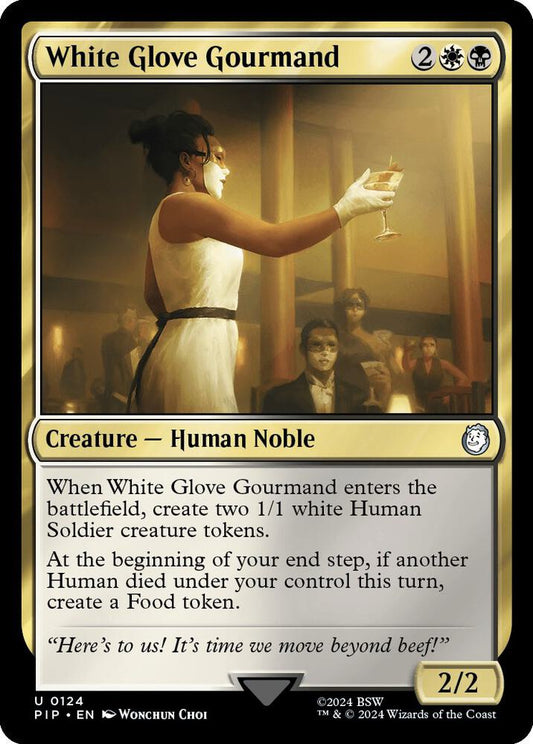 White Glove Gourmand [Universes Beyond: Fallout] 124