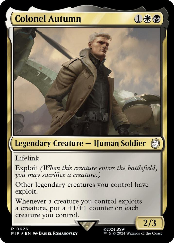 Colonel Autumn (Surge Foil) [Universes Beyond: Fallout] 626