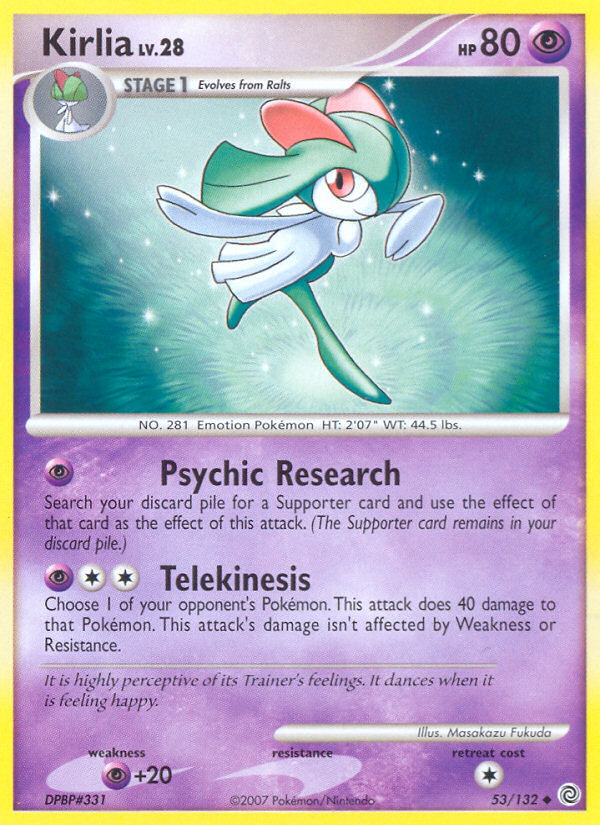 Kirlia - 53/132 Secret Wonders