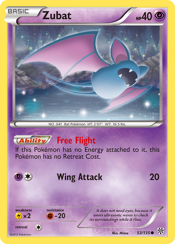 Zubat - 53/135 Plasma Storm