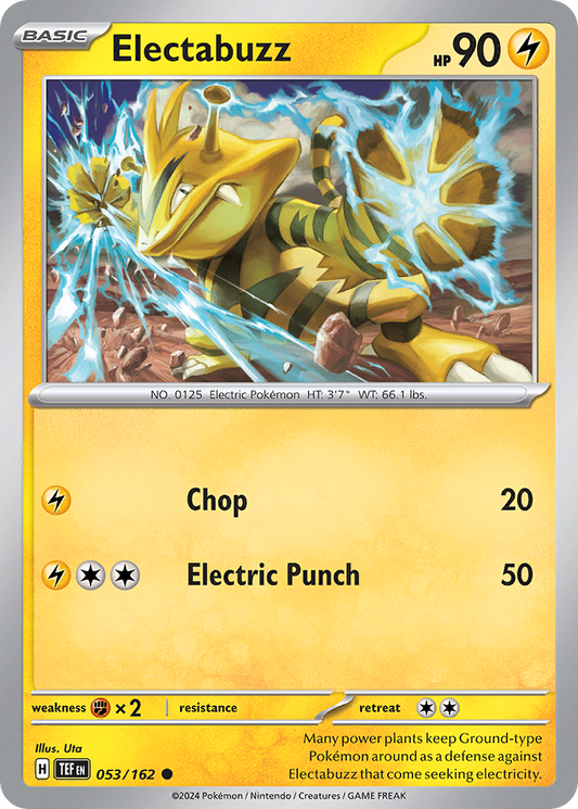 Electabuzz - 53/162 Temporal Forces