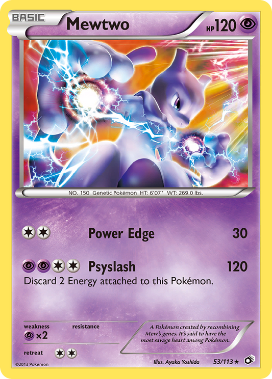 Mewtwo - 53/113 Legendary Treasures