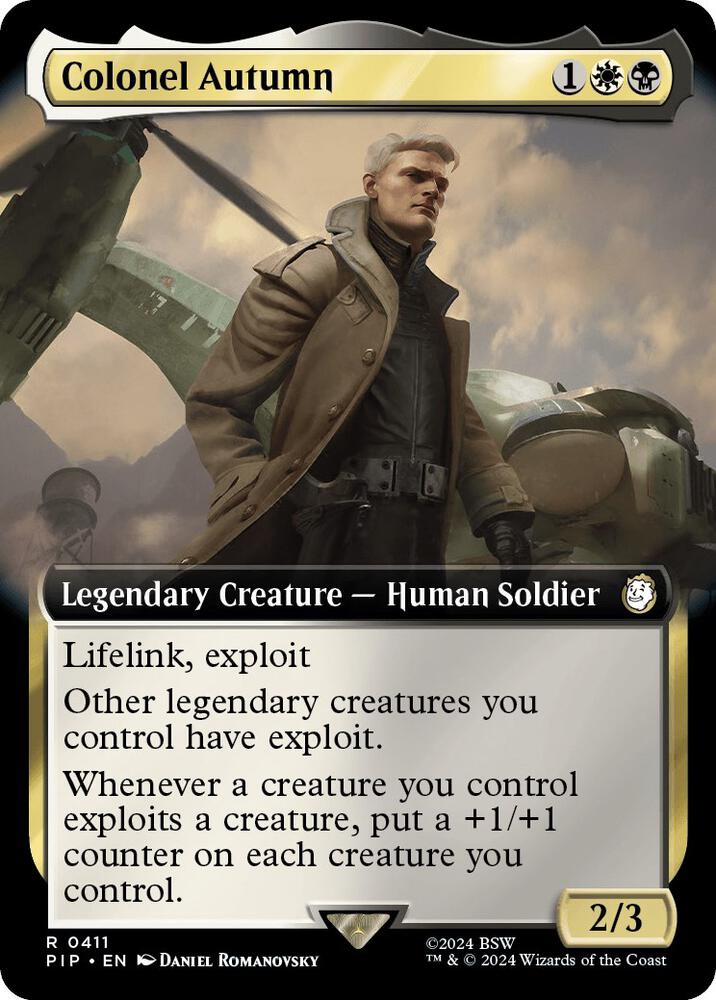 Colonel Autumn (Extended Art) [Universes Beyond: Fallout] 411