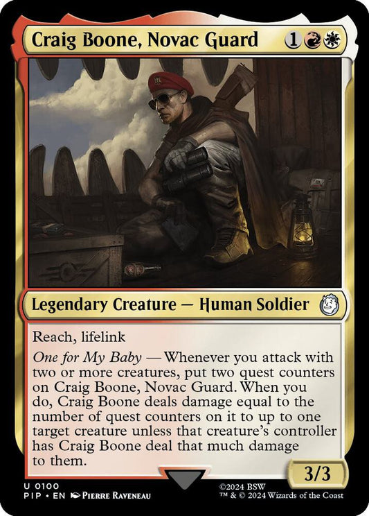 Craig Boone, Novac Guard [Universes Beyond: Fallout] 100