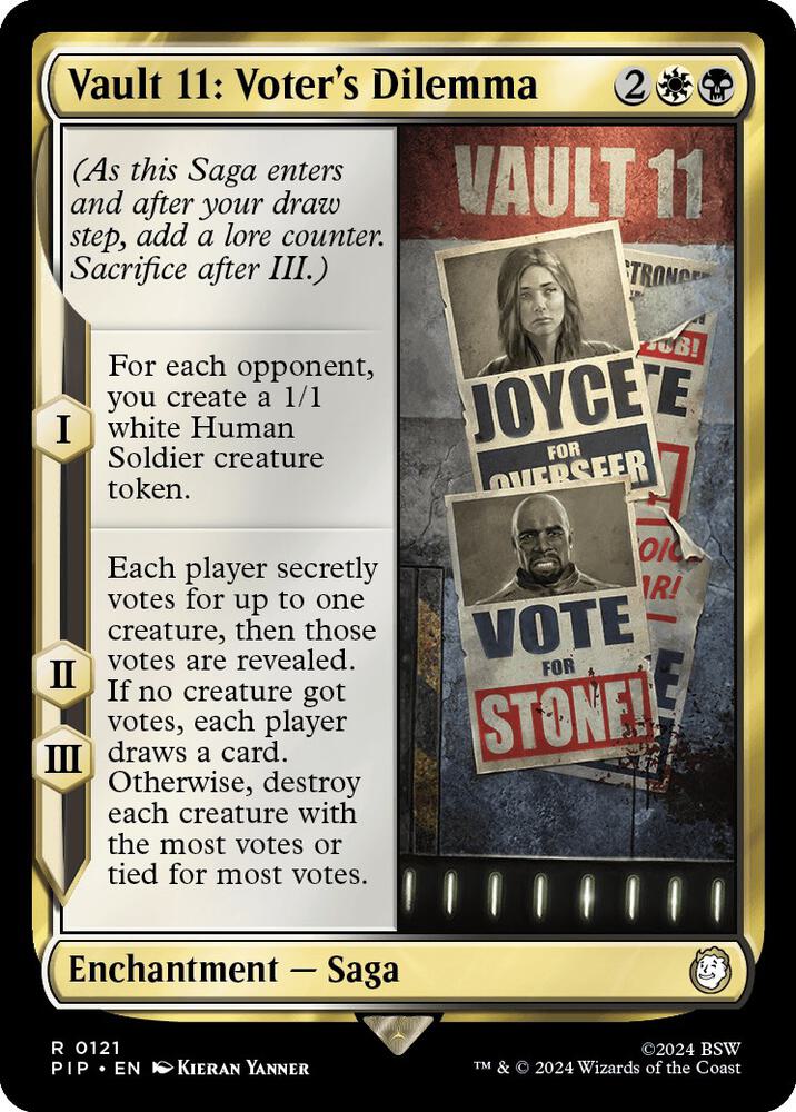 Vault 11: Voter's Dilemma [Universes Beyond: Fallout] 121