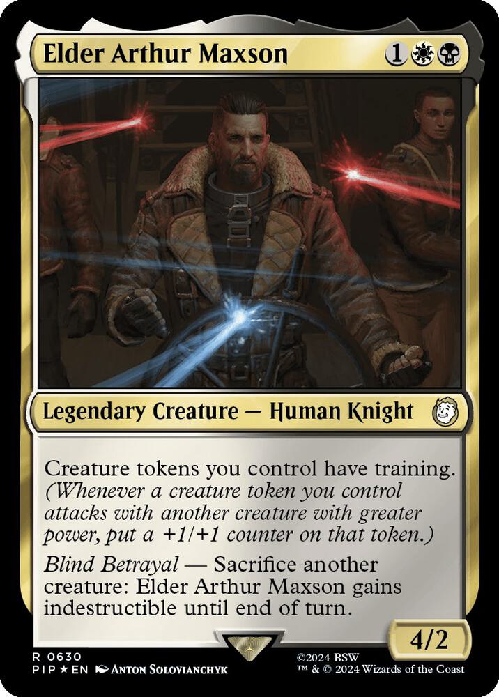 Elder Arthur Maxson (Surge Foil) [Universes Beyond: Fallout] 630