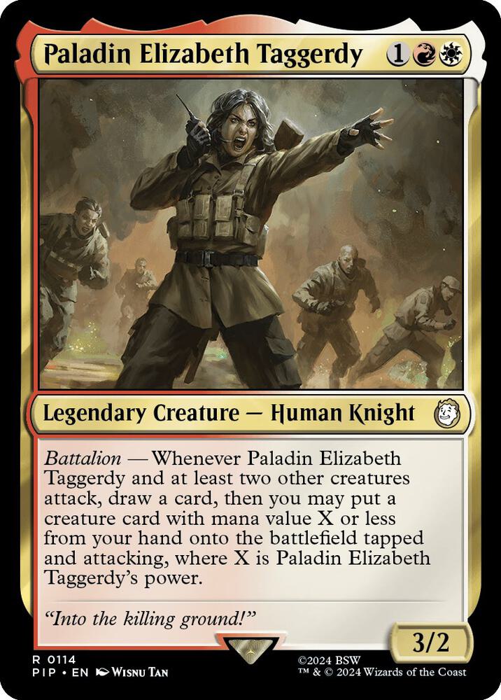 Paladin Elizabeth Taggerdy [Universes Beyond: Fallout] 114