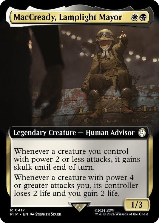 MacCready, Lamplight Mayor (Extended Art) [Universes Beyond: Fallout] 417