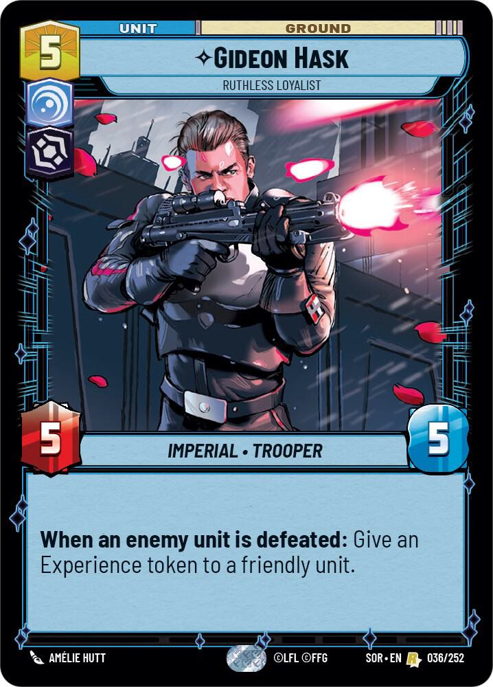 Gideon Hask - Ruthless Loyalist [Spark of Rebellion] 036/252