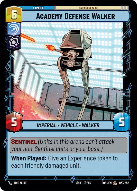 Academy Defense Walker [Spark of Rebellion] 037/252