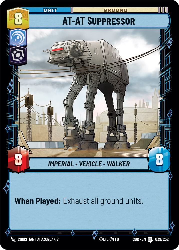 AT-AT Suppressor [Spark of Rebellion] 039/252