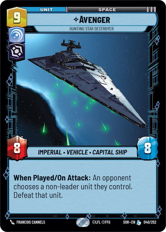Avenger - Hunting Star Destroyer [Spark of Rebellion] 040/252