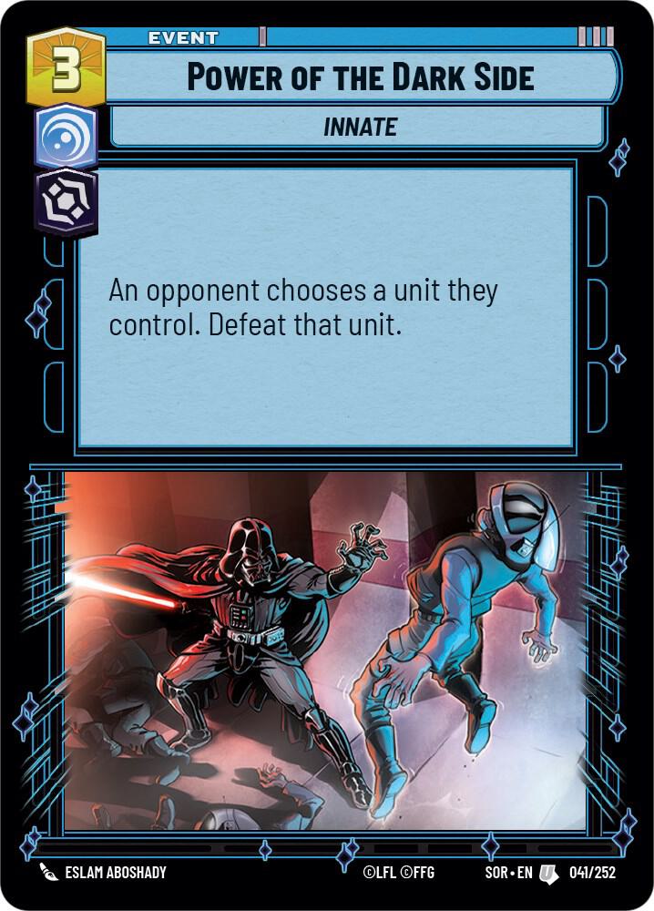 Power of the Dark Side [Spark of Rebellion] 041/252