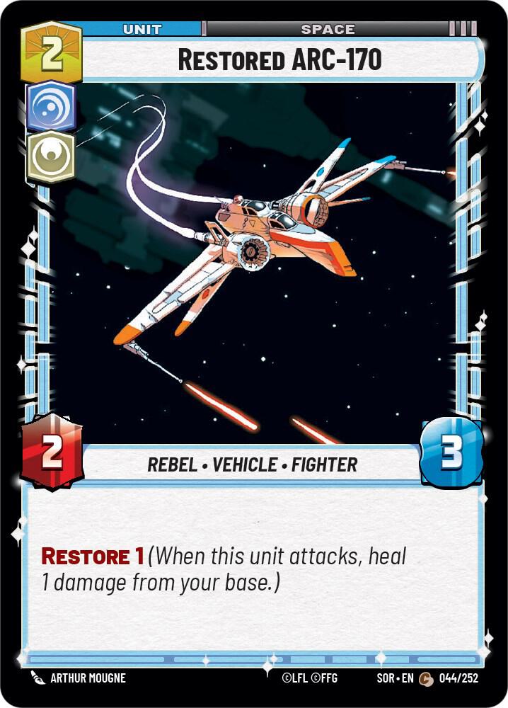 Restored ARC-170 [Spark of Rebellion] 044/252