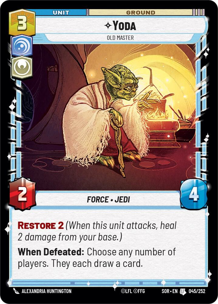 Yoda - Old Master [Spark of Rebellion] 045/252