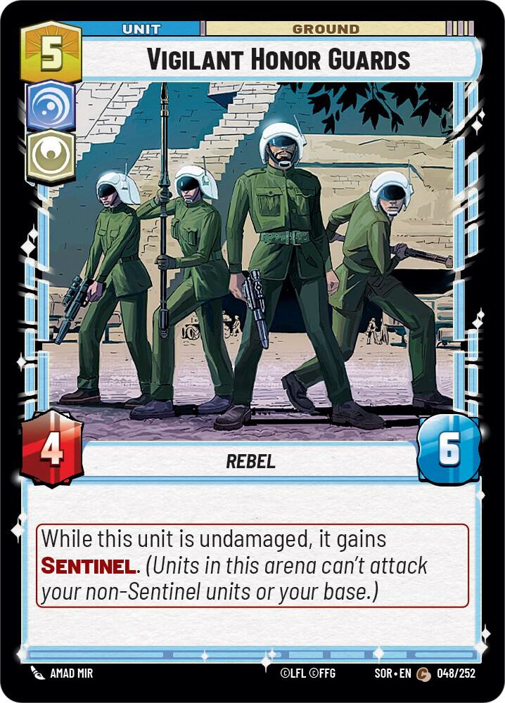 Vigilant Honor Guards [Spark of Rebellion] 048/252