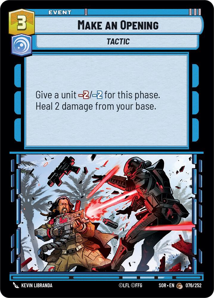Make An Opening [Spark of Rebellion] 076/252