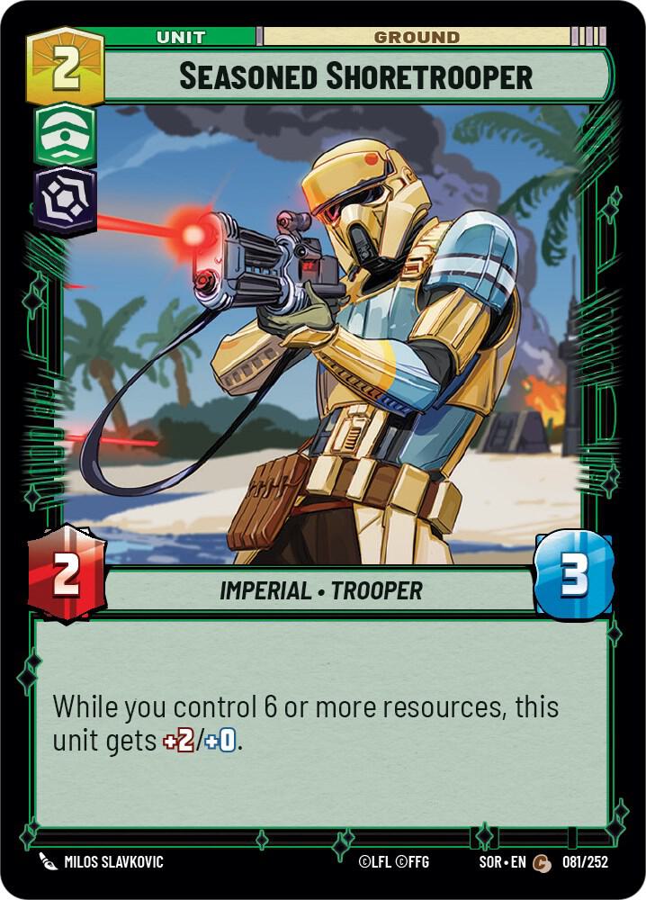 Seasoned Shoretrooper [Spark of Rebellion] 081/252