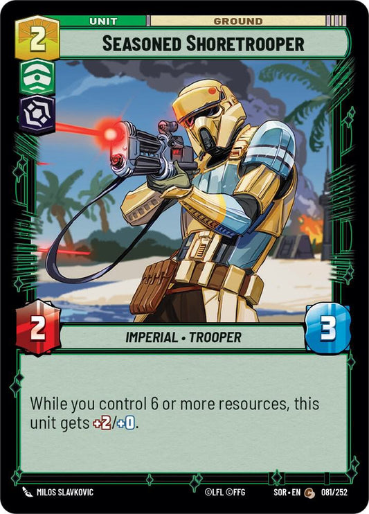 Seasoned Shoretrooper [Spark of Rebellion] 081/252