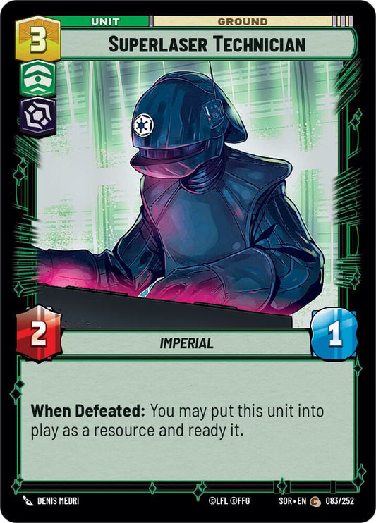 Superlaser Technician [Spark of Rebellion] 083/252