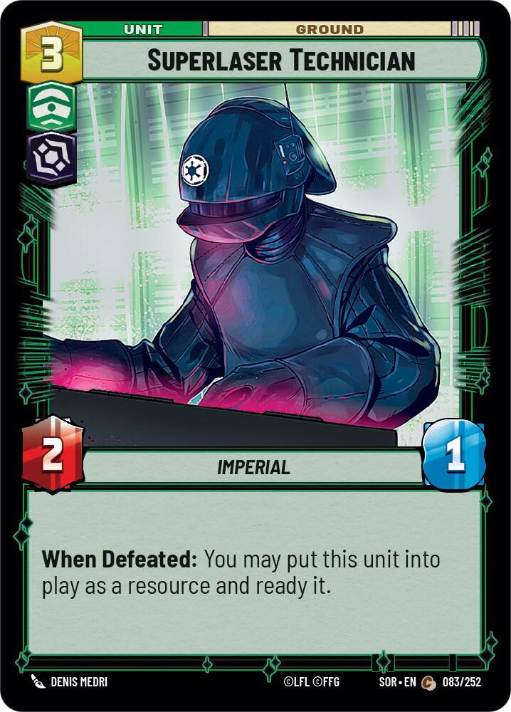 Superlaser Technician [Spark of Rebellion] 083/252