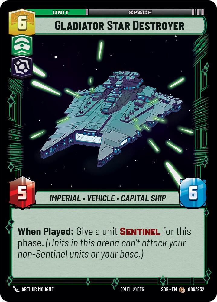 Gladiator Star Destroyer [Spark of Rebellion] 086/252