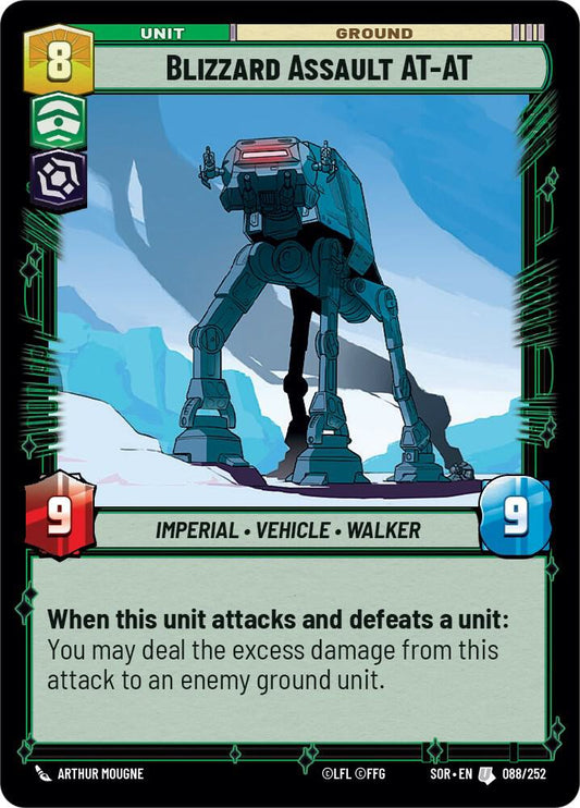 Blizzard Assault AT-AT [Spark of Rebellion] 088/252
