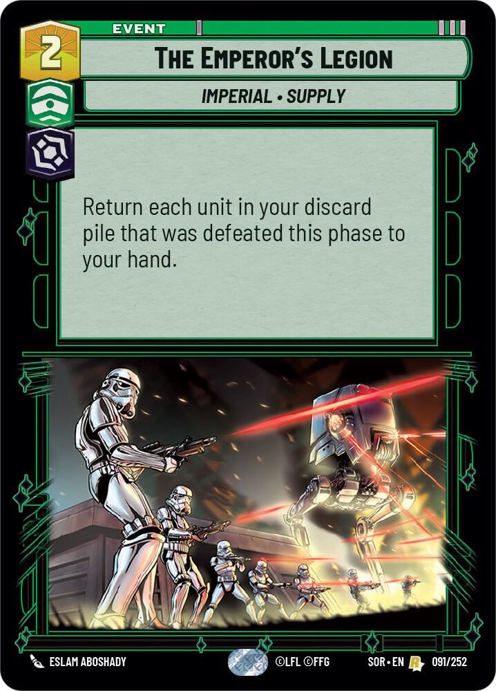 The Emperor's Legion [Spark of Rebellion] 091/252