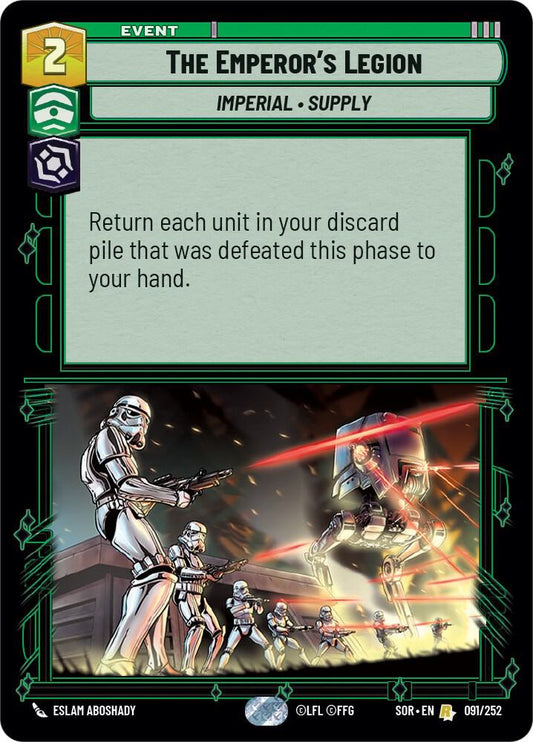 The Emperor's Legion [Spark of Rebellion] 091/252