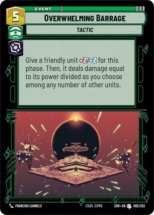Overwhelming Barrage [Spark of Rebellion] 092/252