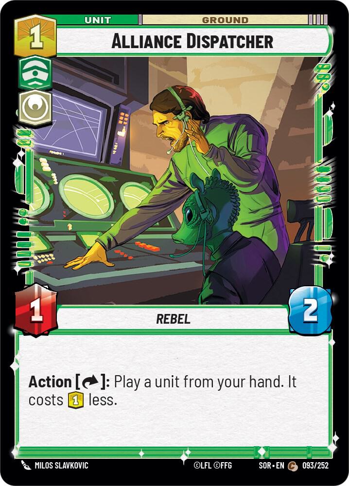 Alliance Dispatcher [Spark of Rebellion] 093/252