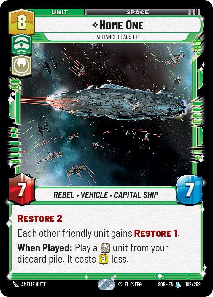 Home One - Alliance Flagship [Spark of Rebellion] 102/252