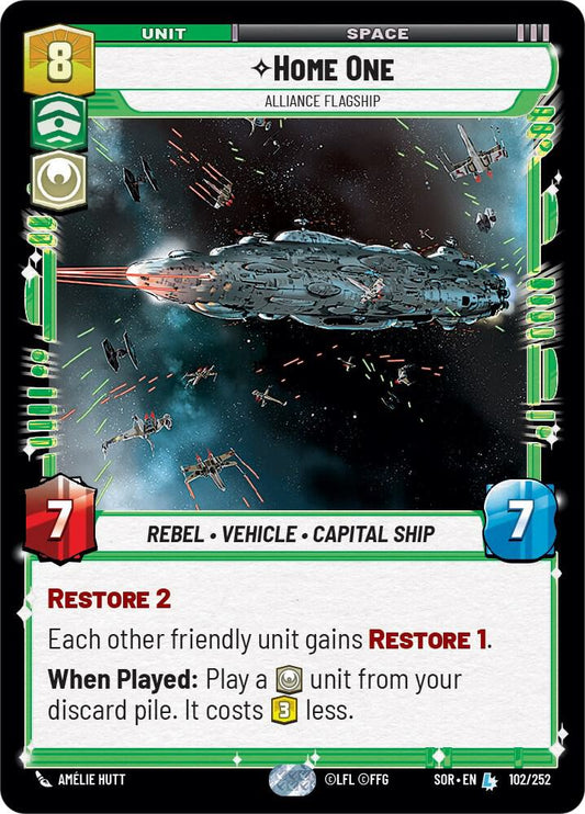 Home One - Alliance Flagship [Spark of Rebellion] 102/252