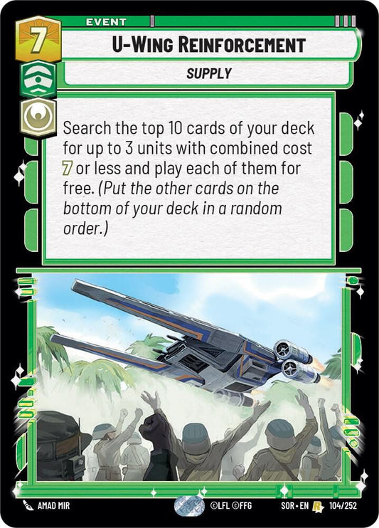 U-Wing Reinforcement [Spark of Rebellion] 104/252
