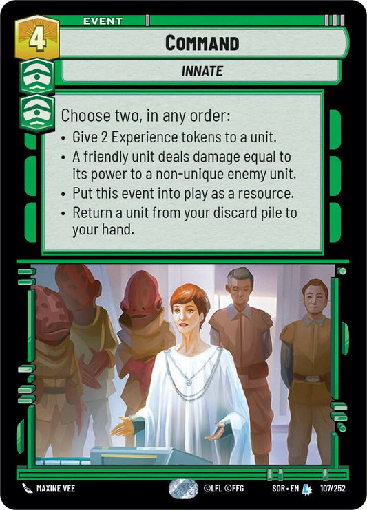 Command [Spark of Rebellion] 107/252