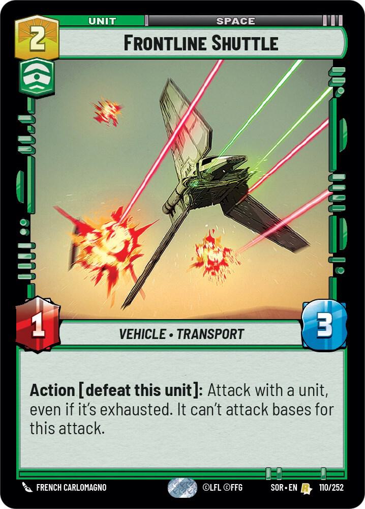 Frontline Shuttle [Spark of Rebellion] 110/252