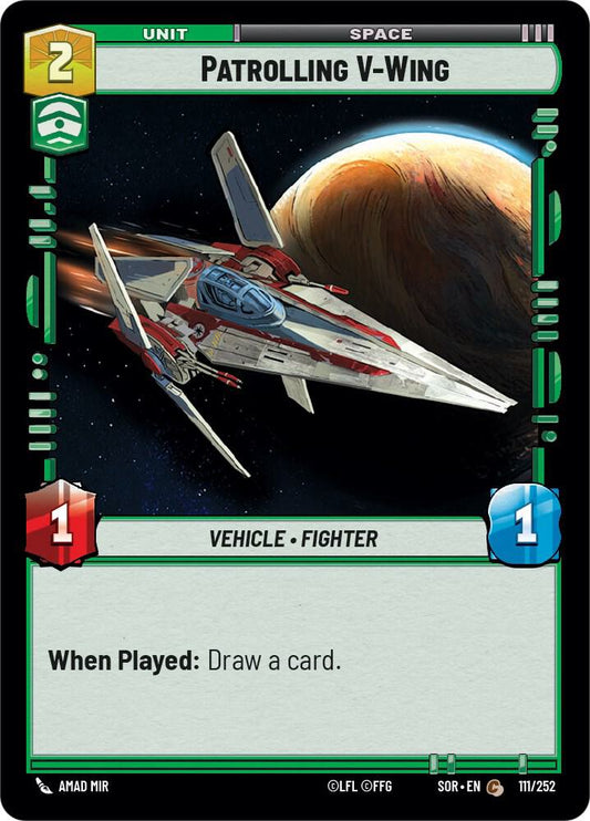 Patrolling V-Wing [Spark of Rebellion] 111/252