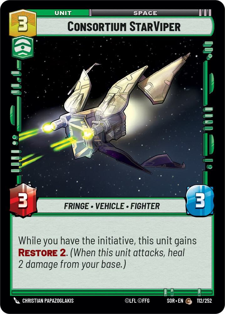 Consortium StarViper [Spark of Rebellion] 112/252
