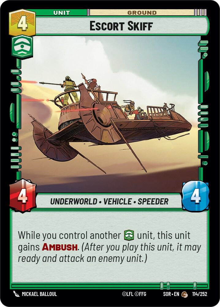 Escort Skiff [Spark of Rebellion] 114/252